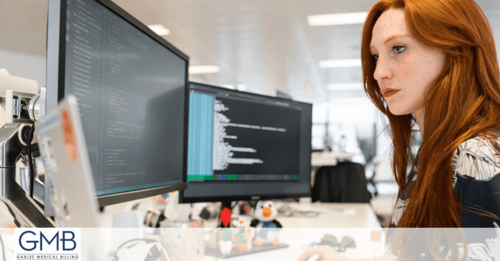 Girl Handling Medical Billing & Coding